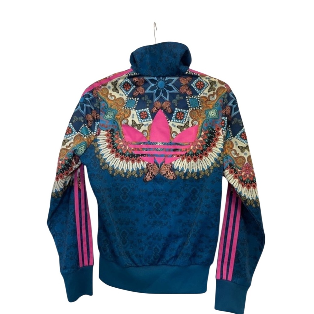 Adidas x FARM Rio Borbomix Butterfly Track Jacket Sweatshirt XS - Picture 4 of 4